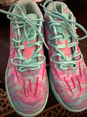 Puma La Melo Ball  Graphic Athletic Sneakers